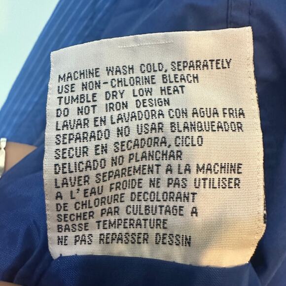 Vintage NFL Pro Line Indianapolis Colts x Logo Athletic Jacket SZ LARGE Blue - Picture 7 of 11